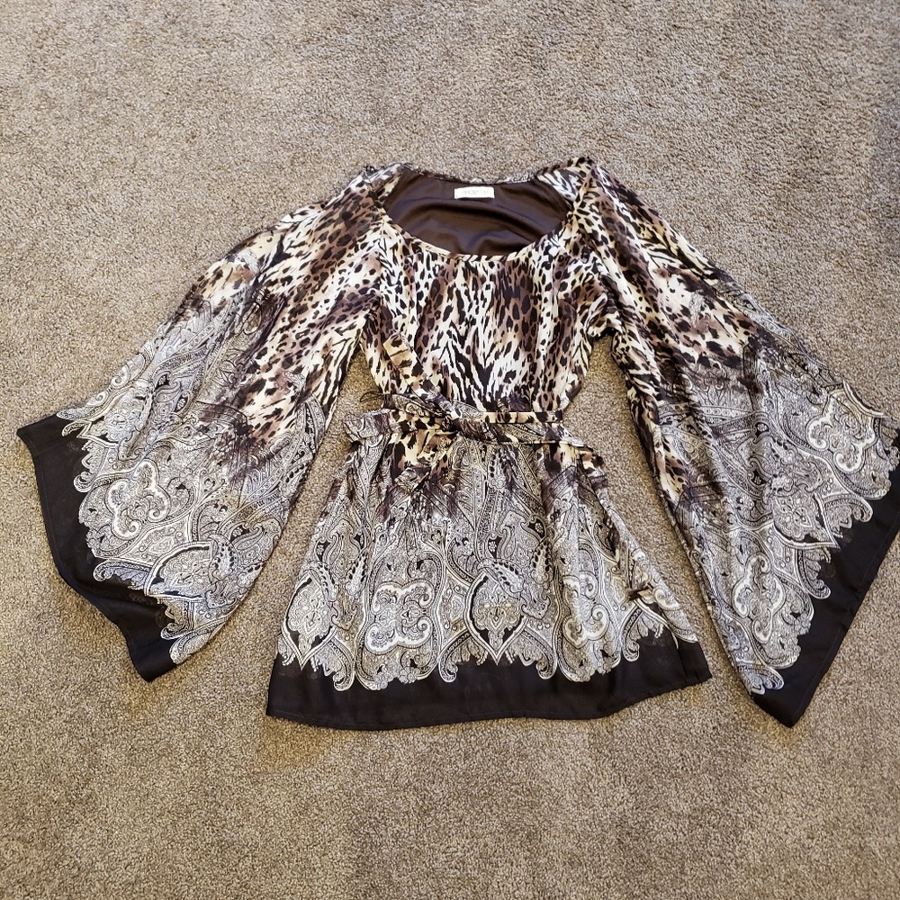Arden B chiffon dress